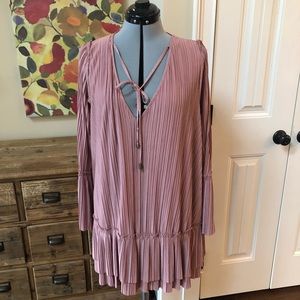 Free People Crepe Dress Boho   Small